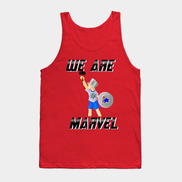 We Are Marvel Pod (Just Justin) Tank Top by We Are Marvel Pod